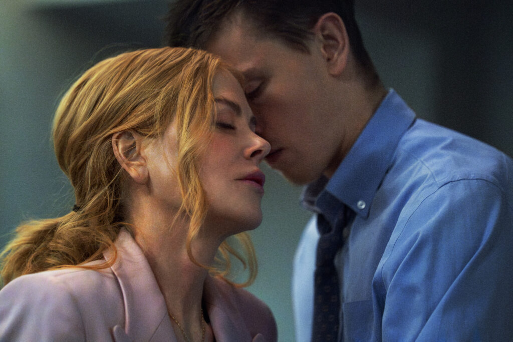 Nicole Kidman and Harris Dickinson in “Babygirl” Credit: Niko Tavernise