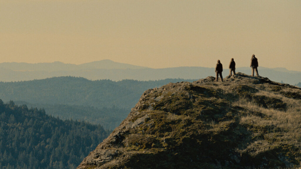 A still from Sasquatch Sunset by Nathan Zellner and David Zellner, an official selection of the Premieres Program at the 2024 Sundance Film Festival. Courtesy of Sundance Institute | Photo Courtesy Square Peg.