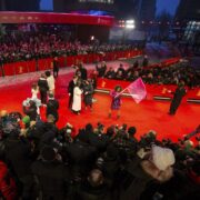 2SR8MXM Guests on the red carpet at the opening film The Light of the 75th Berlinale at the Theater am Potsdamer Platz in Berlin on 13.02.2025