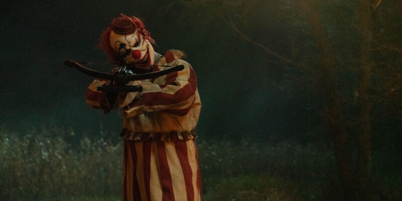 Clown in a Cornfield