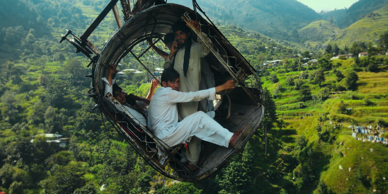 A still from Hanging by a Wire by Mohammed Ali Naqvi, an official selection of the 2026 Sundance Film Festival. Courtesy of Sundance Institute.