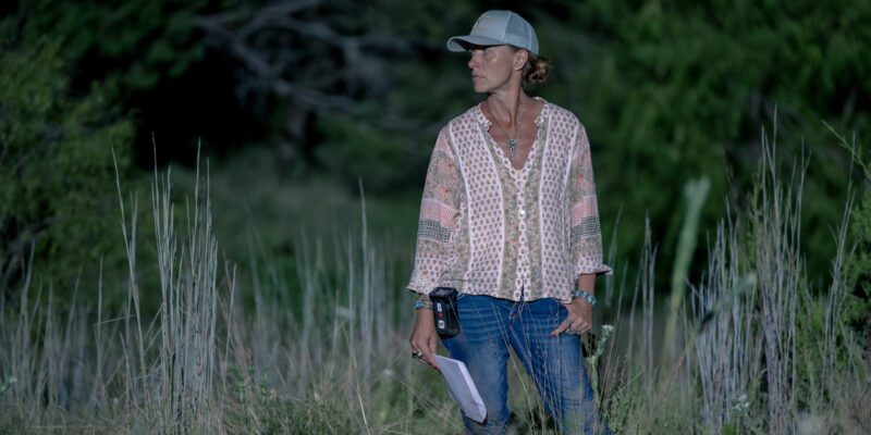 Director Christina Voros on set for Dutton Ranch, episode 2, season 1, streaming on Paramount+, 2026